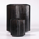 Guaxs Vase Omar M | Gris Fumé / Noir Guaxs Vase Omar M | Gris Fumé / Noir