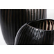 Guaxs Hohe Vase Patara | Rauchgrau / Schwarz