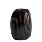 Guaxs Vase Patara haut de GUAXS | Gris fumé / Noir