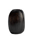 Guaxs Vase Patara haut | Gris fumé / Noir