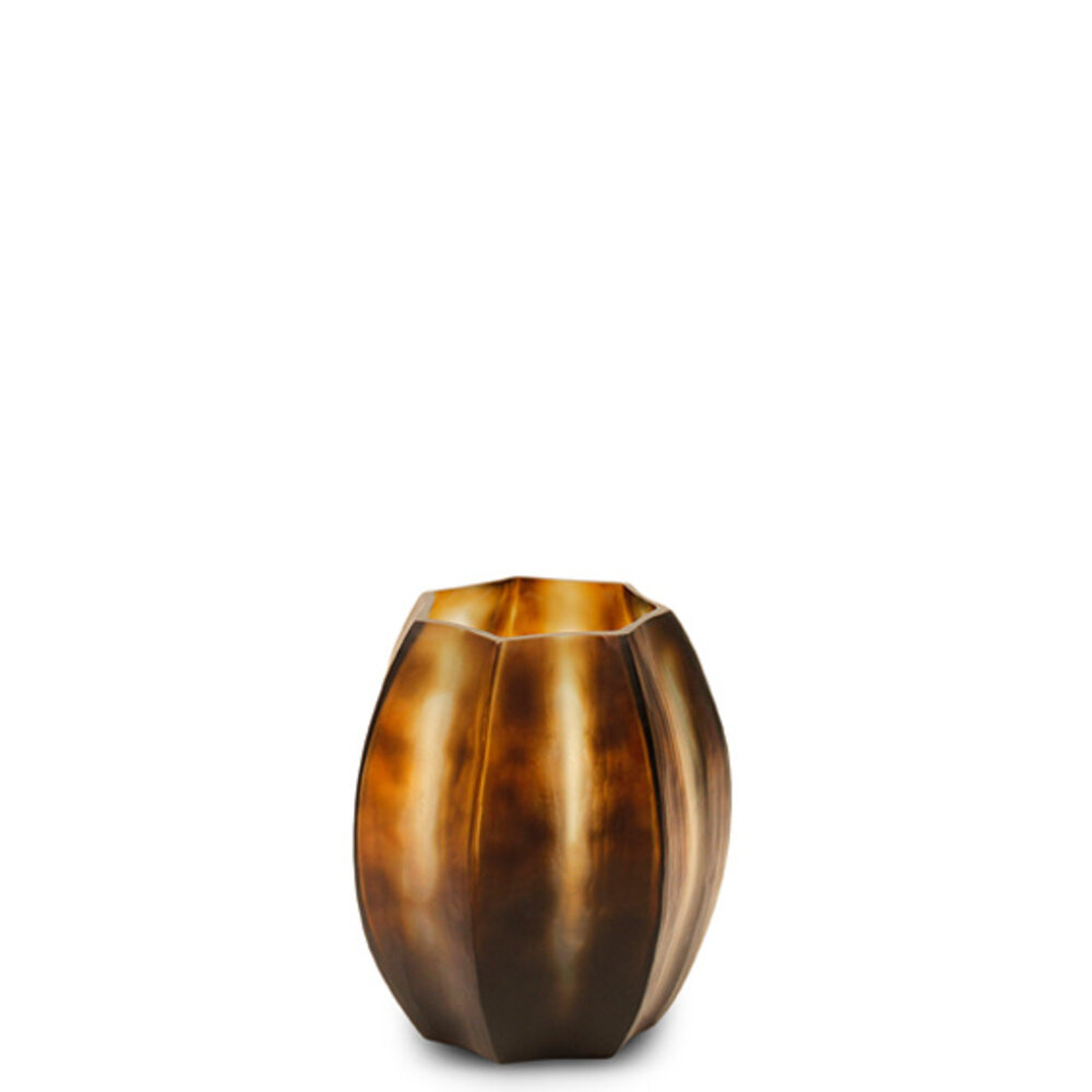 Guaxs Vase Koonam S | Beurre/Brun