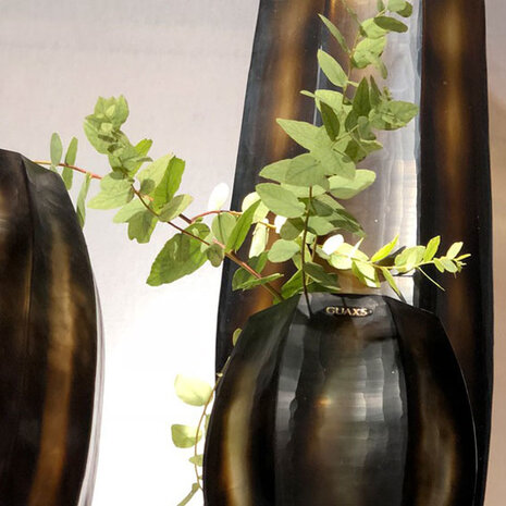 Guaxs Vase Koonam S | Butter/Brown Guaxs Vase Koonam S | Butter/Brown