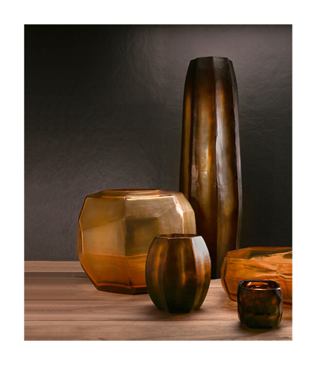 Guaxs Vase Koonam S | Butter/Brown