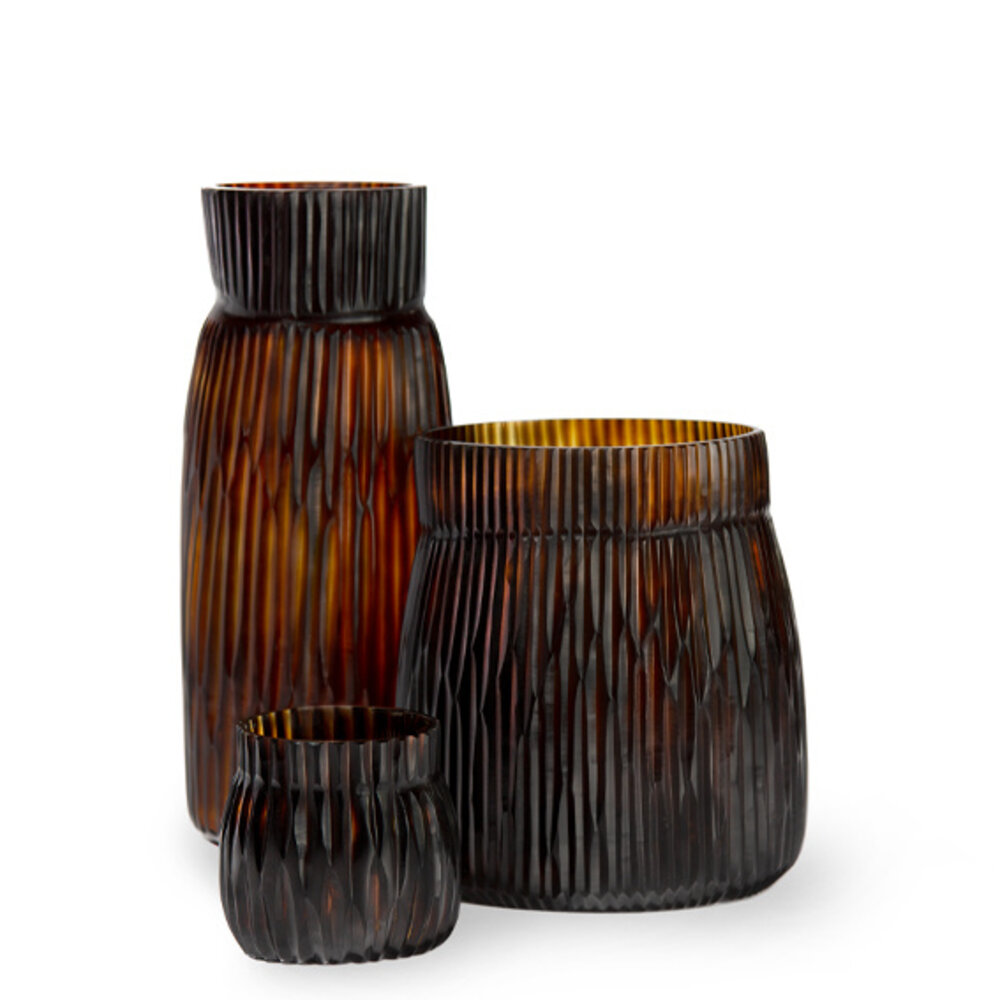 Guaxs Vase Mathura M | Beurre/Brun
