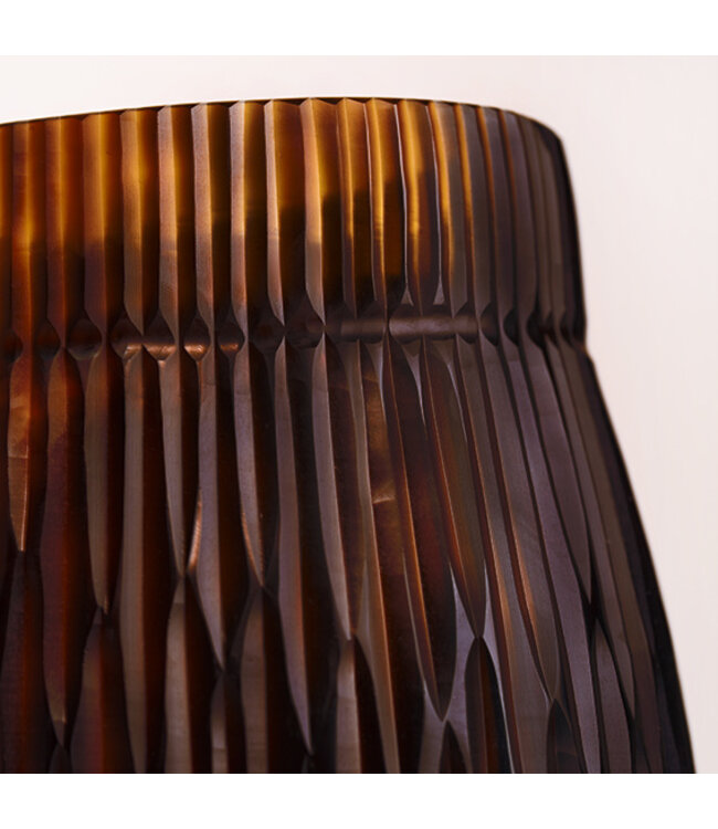 Guaxs Vase Mathura M | Butter/Brown