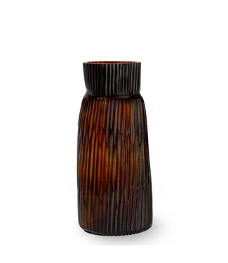 Guaxs Vase GUAXS Mathura haut | Beurre/Brun