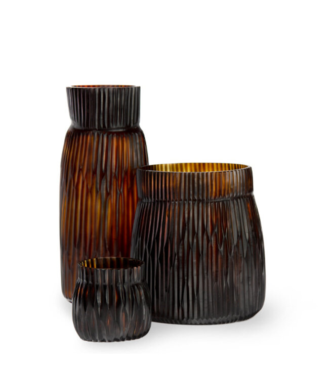 Guaxs Vase Mathura S | Beurre/Brun