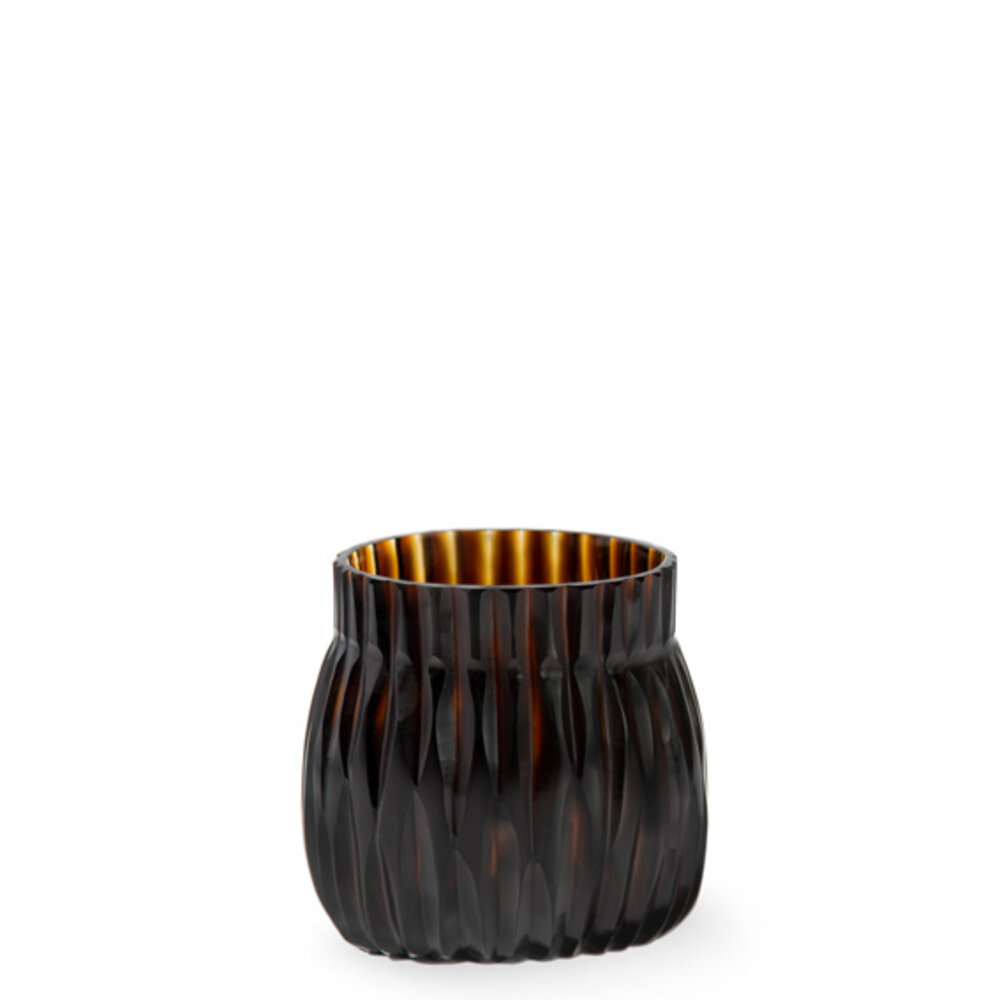 Vase Mathura S | Butter/Brown - NU PUUR & GROEN B.V.