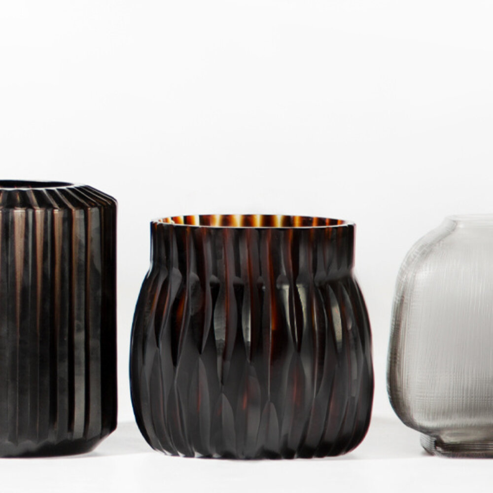 Guaxs Vase Mathura S | Smør/Brun Guaxs Vase Mathura S | Smør/Brun