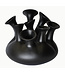 POLDR Design Jarrón Jelly | Negro mate