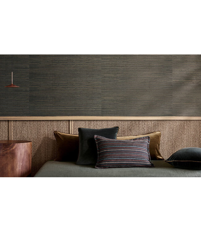 Mark Alexander Grasscloth Handwoven Wallcoverings | Seagrass Celery