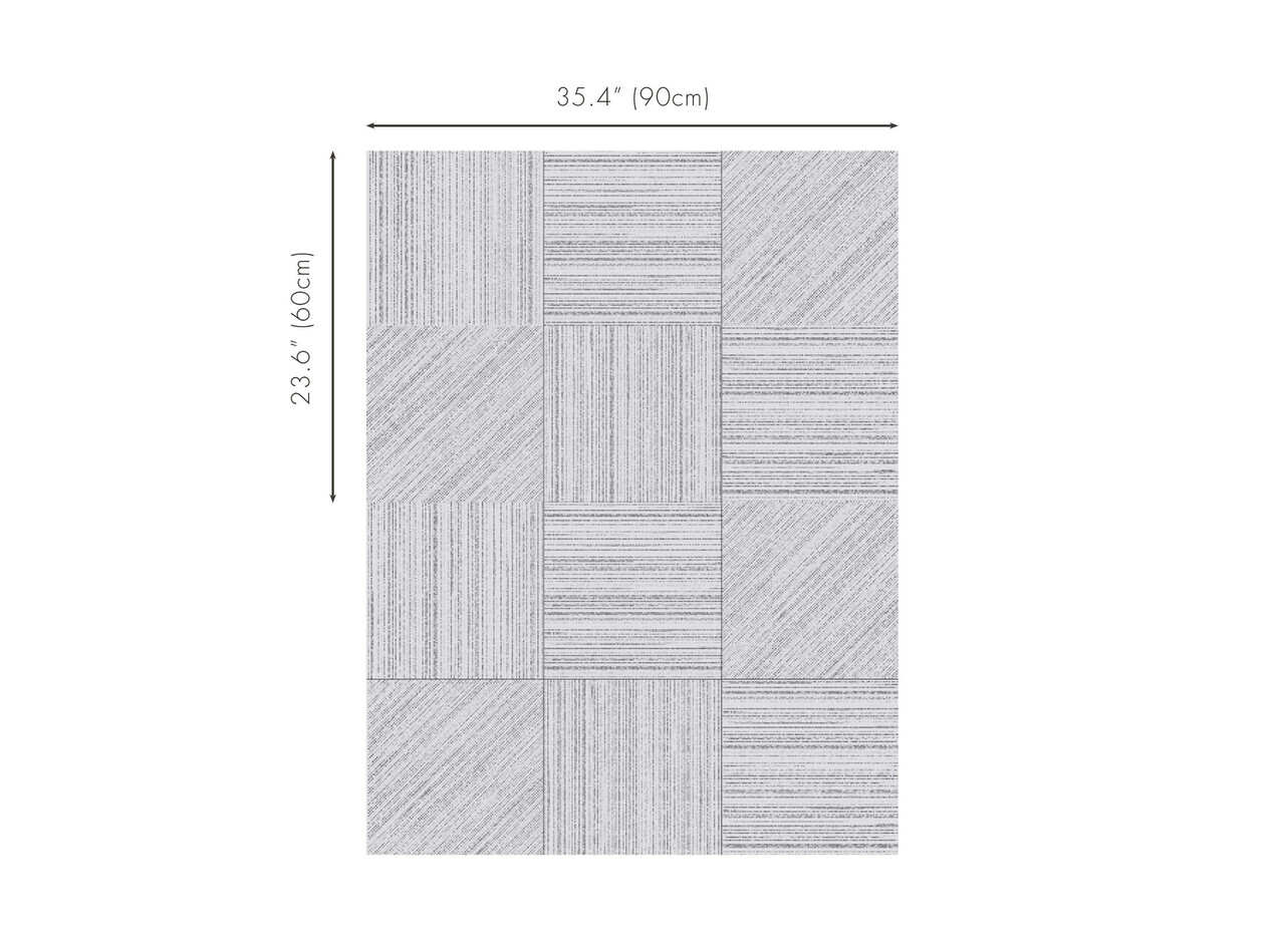 Mark Alexander Collage Håndlagde veggtepper | Square Cut Shell Mark Alexander Collage Håndlagde veggtepper | Square Cut Shell