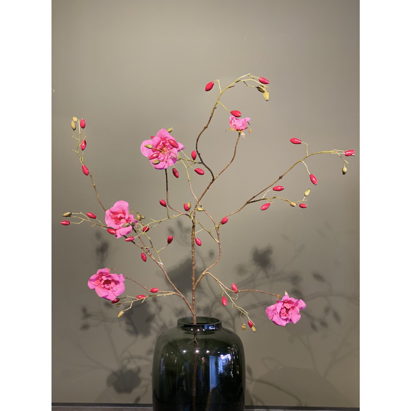 Silk-ka Beauté de la branche de rose | 135cm