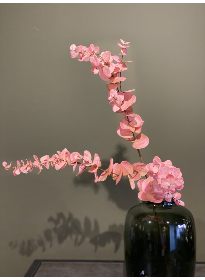 Eucalyptus Branch Pink / Brown | 105 cm