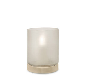 Guaxs Lykt Aran L | Clear / Sycamore