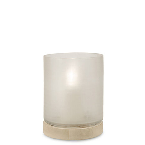 Guaxs Lantern Aran L | Clear/Sycamore Guaxs Lantern Aran L | Clear/Sycamore