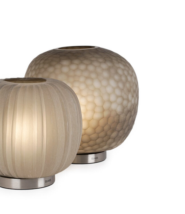 Guaxs Table lamp Erbse 2 | Clear / Smoke gray