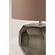Guaxs Lampe de table Cubistique Ronde | Indigo / Gris fumée Guaxs Lampe de table Cubistique Ronde | Indigo / Gris fumée