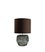 Guaxs GUAXS Cubistic Round Table Lamp | Indigo / Smokegrey