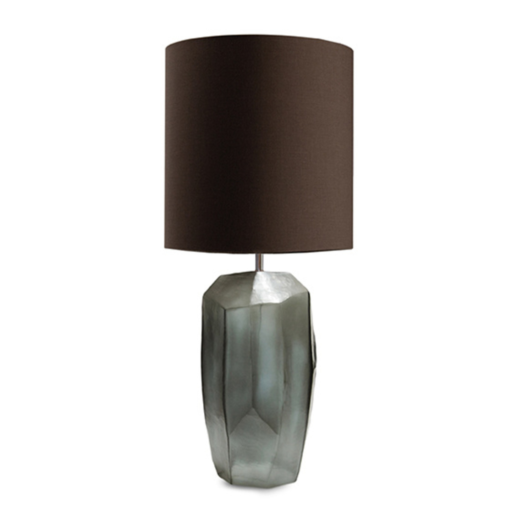 Guaxs Table lamp Cubistic Tall | Indigo / Smokegrey