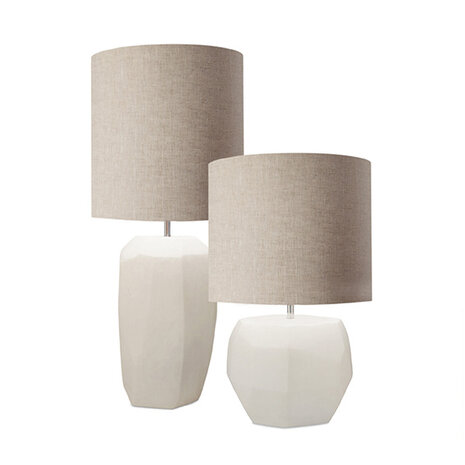 Guaxs Lampe de table Cubistique Ronde | Opale Guaxs Lampe de table Cubistique Ronde | Opale