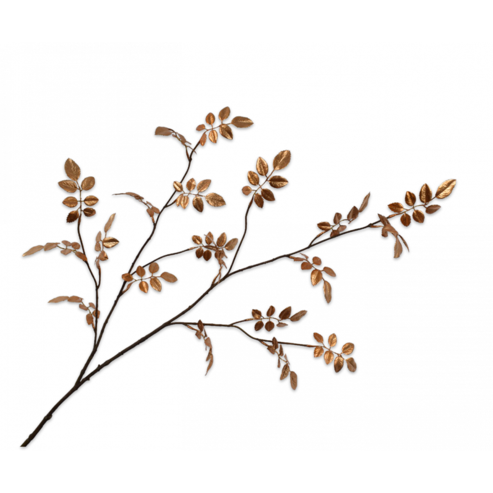 Silk-ka Leaf Branch Gold | 119 cm
