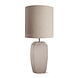 Guaxs Lampe de table haute cubiste | Gris fumé