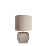 Guaxs GUAXS Table Lamp Cubistic Round | Smokegray
