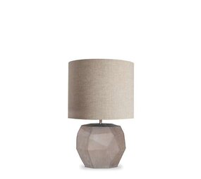 Guaxs Bordlampe Kubistisk Rund | Røkgrå Guaxs Bordlampe Kubistisk Rund | Røkgrå