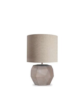 Guaxs GUAXS Tafellamp Cubistic Round | Smokegrey