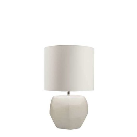 Guaxs Lampe de table ronde cubiste | Opale