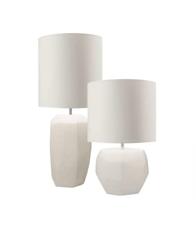Guaxs Lámpara de mesa alta cubista | Opal