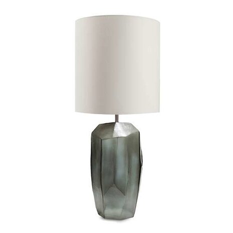 Guaxs Tischleuchte kubistisch hoch | Indigo / Rauchgrau Guaxs Tischleuchte kubistisch hoch | Indigo / Rauchgrau