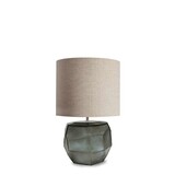 Guaxs Lampe de table ronde cubiste GUAXS | Indigo / Gris fumé