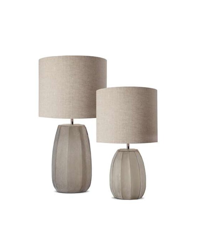 Guaxs Lampada da tavolo Koonam XL | Grigio fumo