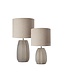 Guaxs Lampe de table Koonam XL | Gris fumé