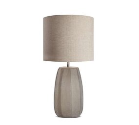Guaxs GUAXS Bordlampe Koonam XL | Røkgrå