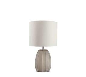 Guaxs GUAXS Bordlampe Koonam M | Røkgrå
