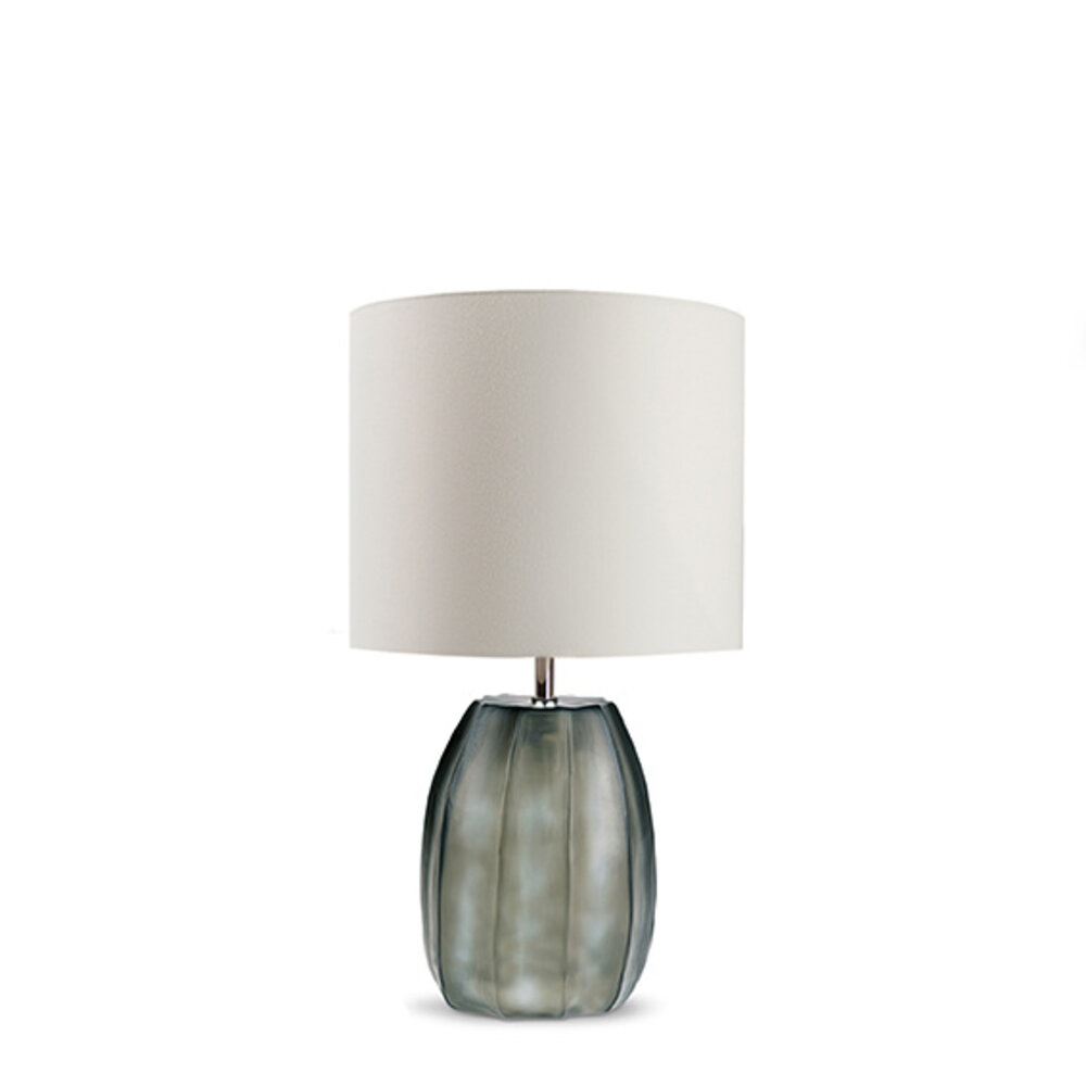 Guaxs Koonam M bordlampe | Indigo / Røykgrå
