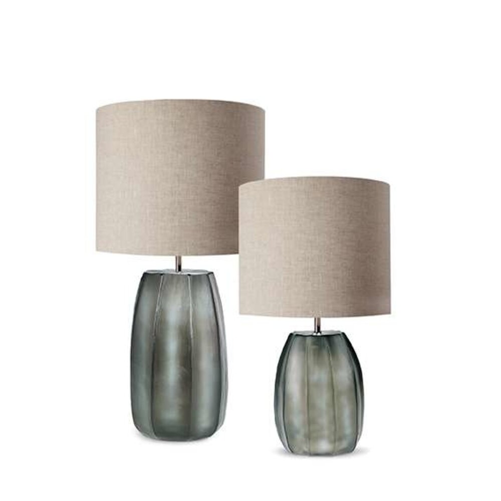 Guaxs Koonam XL bordlampe | Indigo / Røykgrå