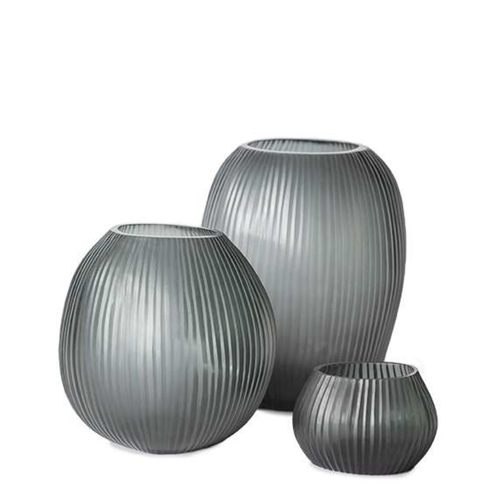 Guaxs Nagaa M Vase | Mørkegrå