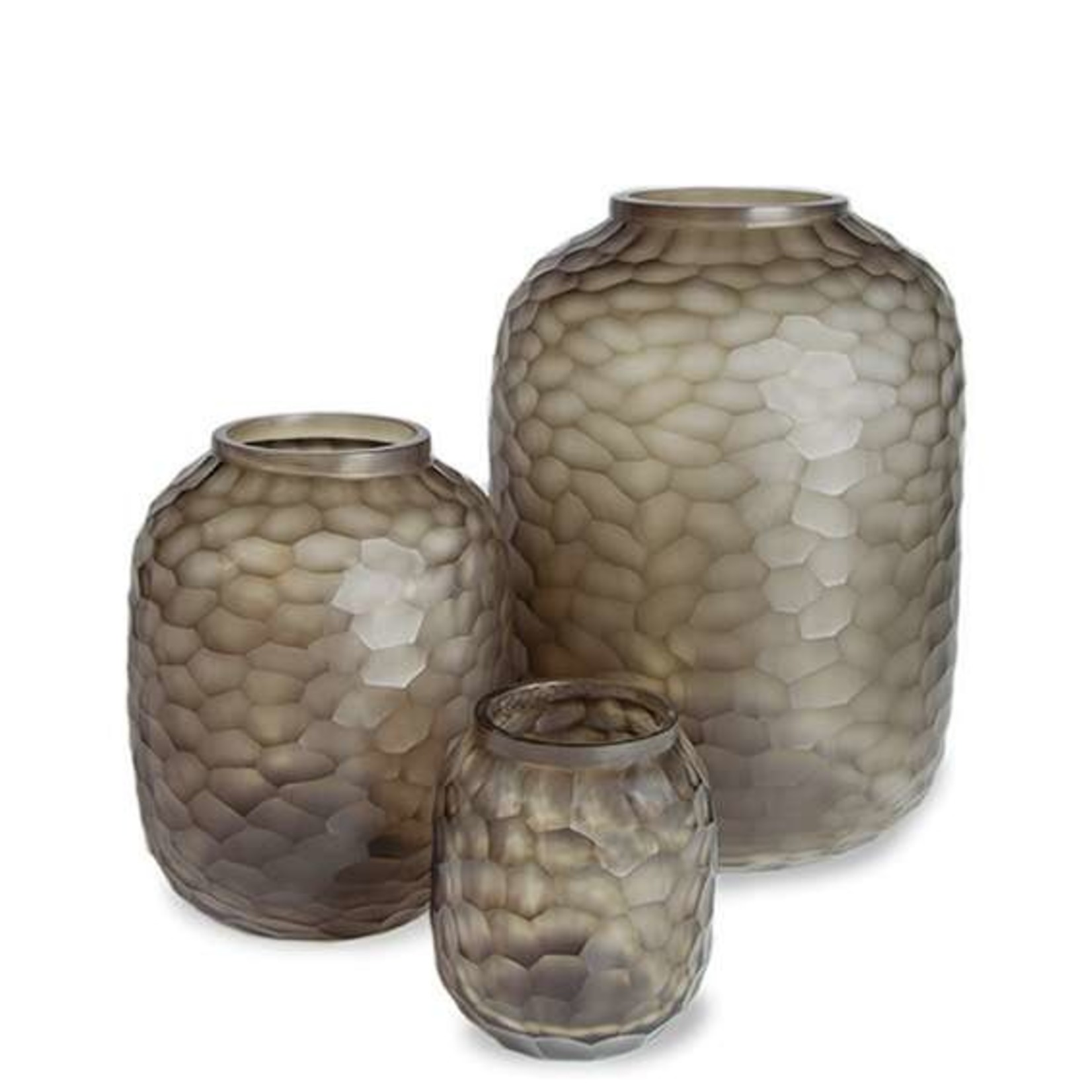 Guaxs Vase Bambola L | Clear / Smoke Gray