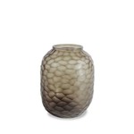 Guaxs Vase Bambola M | Klar / Rauchgrau