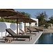 GOMMAIRE Outdoor Meubels | Organic Living Sunny Bed Copenhague | Teak Natural Grey
