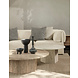 Gubi Epic Couchtisch rund Ø110 | Travertin in warmem Taupe Gubi Epic Couchtisch rund Ø110 | Travertin in warmem Taupe