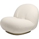 Gubi Pacha Lounge Chair | Vollständig gepolstertes Karakorum- und Perlgold-Sockel Gubi Pacha Lounge Chair | Vollständig gepolstertes Karakorum- und Perlgold-Sockel
