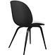 Gubi Chaise de salle à manger Beetle | Façade Tissu Bouclé Clair, Piétement Laqué Mat Chêne Noir & Fumé Gubi Chaise de salle à manger Beetle | Façade Tissu Bouclé Clair, Piétement Laqué Mat Chêne Noir & Fumé