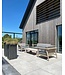 GOMMAIRE Outdoor Meubels | Organic Living 1-seters Copenhague | Teak Naturgrå