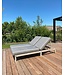 GOMMAIRE Outdoor Meubels | Organic Living Lit Sunny Bed Copenhague | Teck Gris Naturel