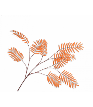 SILK-KA Branche de palmier Orange | 122cm